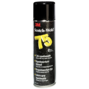 Adhesive aerosol 3M Scotch-Weld 75 Repositionable, white, spray in a balloon, 500ml