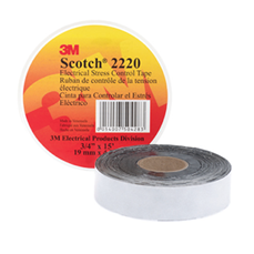 Juosta 3M Scotch 2220, reguliuojanti elektrinį lauką, pagrindas 0,76mm, pilka