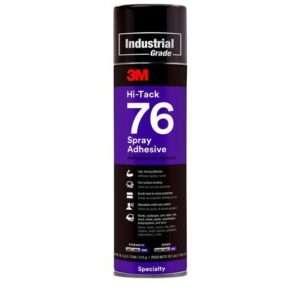 Adhesive aerosol 3M Scotch-Weld 76 Hi-strength, clear, spray in a balloon, 500ml