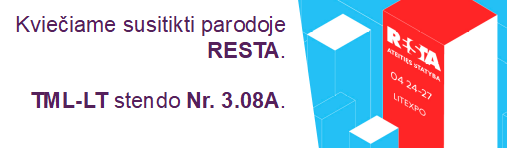 TML-LT parodoje RESTA 2019