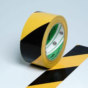 Black-Yellow floor marking tape P2535